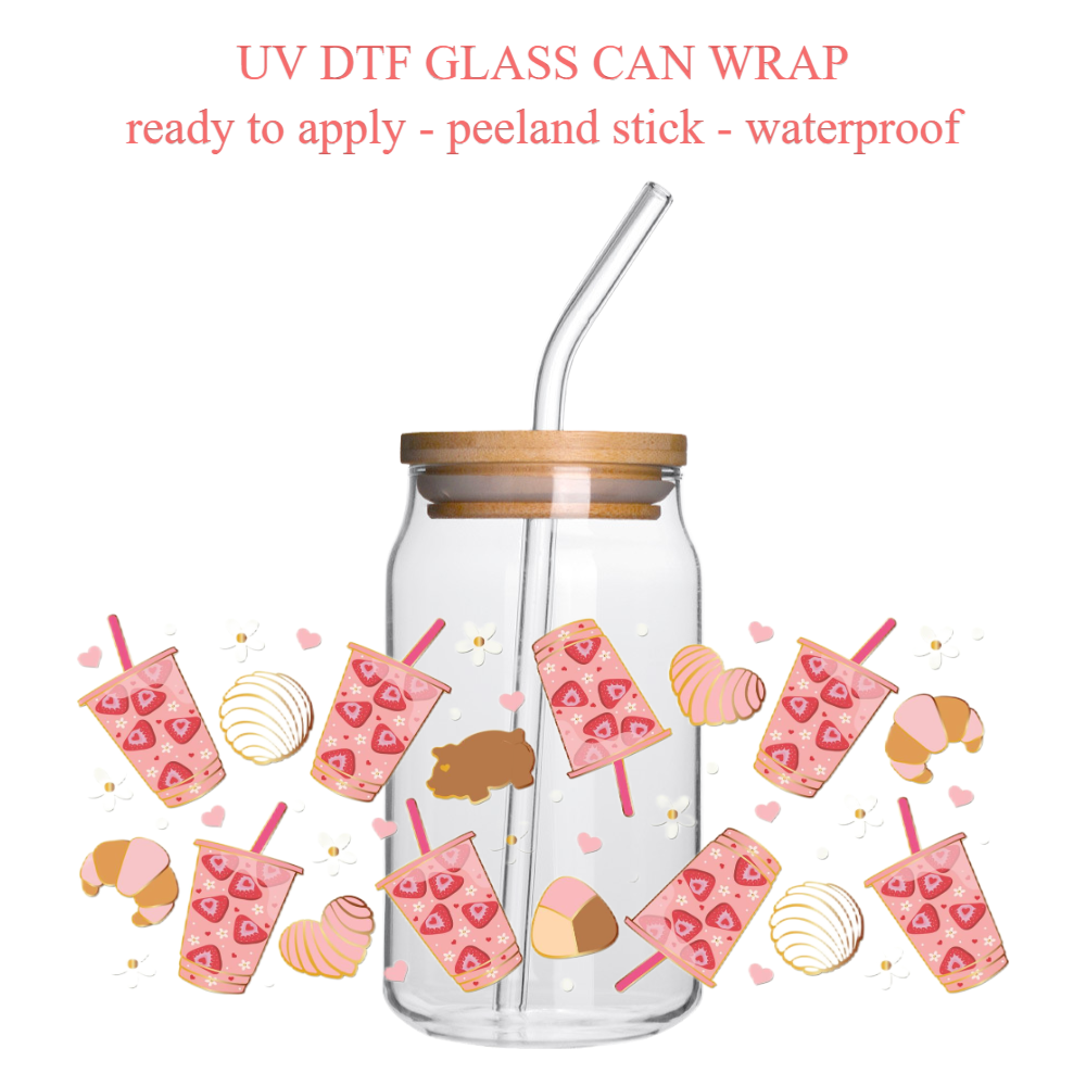 UV DTF 16OZ 転写ステッカー 今すぐコードを選ぶ / 送料無料